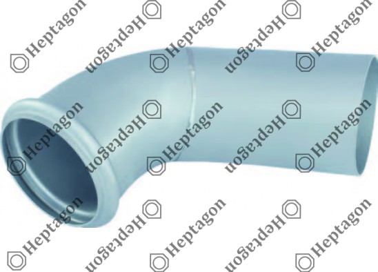 Exhaust Pipe Centre / 8000 750 055 / 1629054