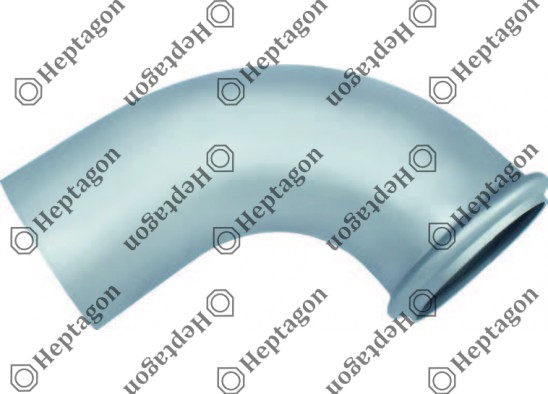 Exhaust Pipe Centre / 8000 750 059 / 1088969,  8157257
