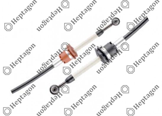 Gearshift Cable / 8000 950 028 / 21002870,  20700970,  20545970,  21343570,  21789688