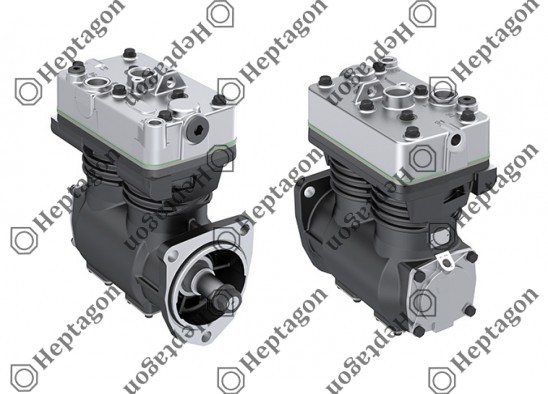 Twin Cylinder Compressor Ø88 mm-600 CC-Stroke 50 mm / 8001 341 016