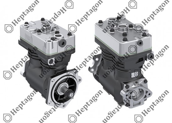 Twin Cylinder Compressor Ø88 mm-608 CC-Stroke 50 mm / 8001 341 018