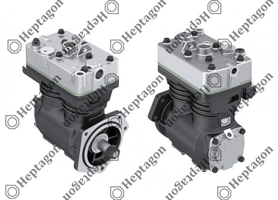 Twin Cylinder Compressor 600 CC / 8001 341 019