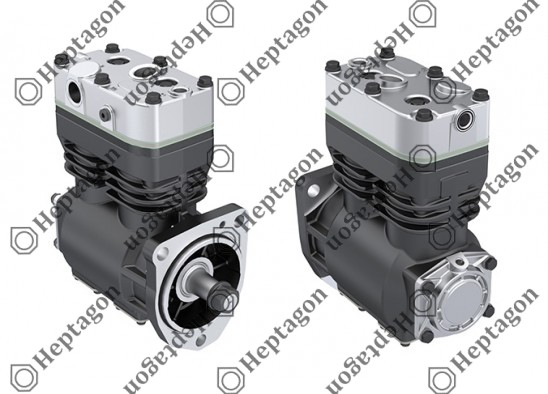 Twin Cylinder Compressor Ø75 mm-440 CC-Stroke 50 mm / 8001 342 029