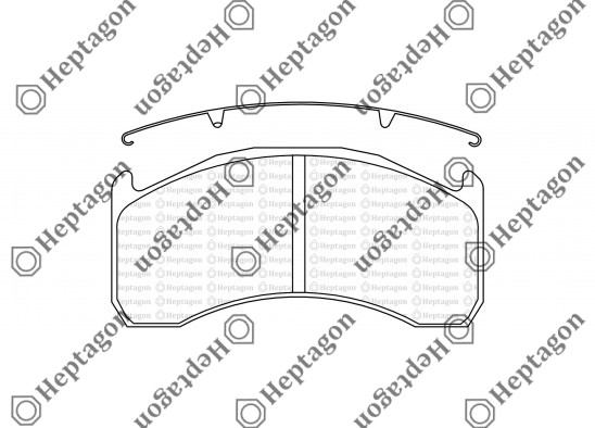 29137 VOLVO BRAKE PAD  / 8001 391 005 / 29137