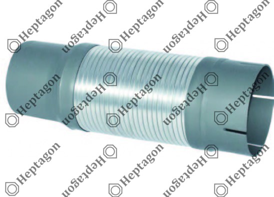 Exhaust Flexible Pipe / 8100 750 004 / 42092819