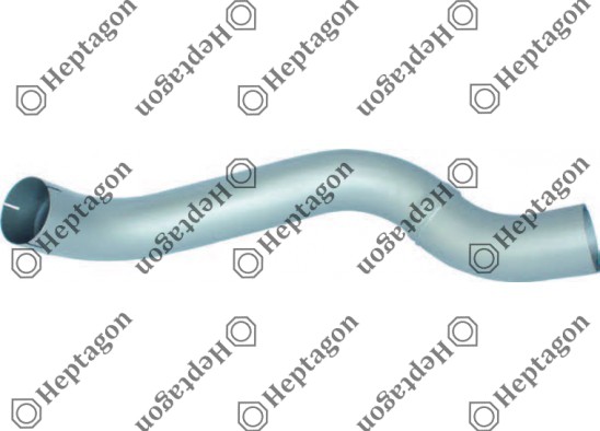 Exhaust Pipe Centre / 8100 750 014 / 8137111