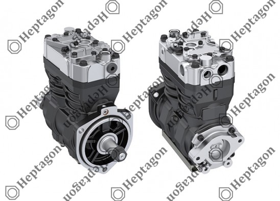 Twin Cylinder Compressor Ø86 mm-628 CC-Stroke 54 mm / 8101 342 012