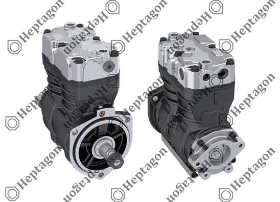 Twin Cylinder Compressor Ø86 mm-628 CC-Stroke 54 mm / 8101 342 018