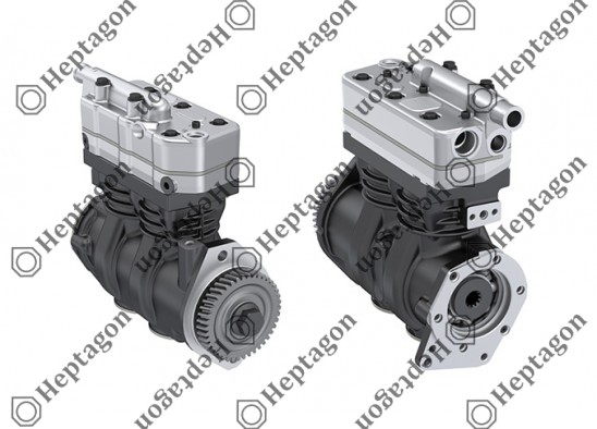 Twin Cylinder Compressor Ø75 mm-495 CC-Stroke 56 mm / 8201 342 022