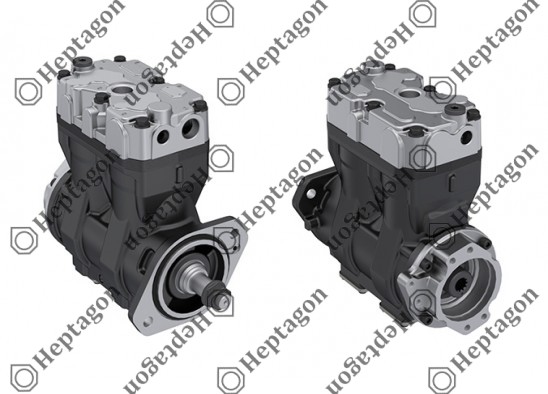 Twin Cylinder Compressor Ø86 mm-460 CC-Stroke 40 mm / 8201 342 024