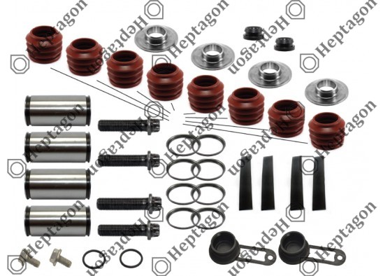 PIN REPAIR KIT / 9054 151 137 / HALDEX  87406