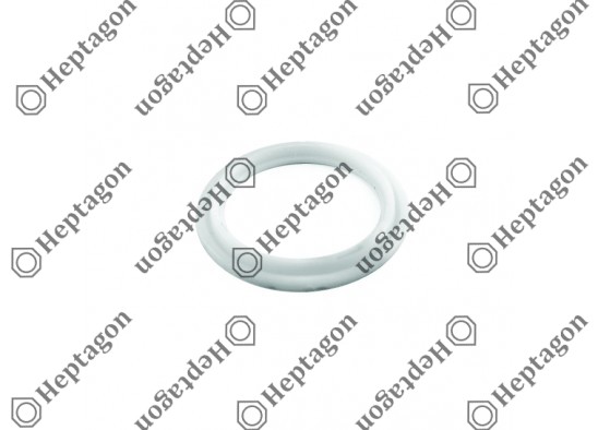 PIN BOOT RING (WHITE) / 9104 120 035 / BPW : 02.5683.74.00,  0256837400