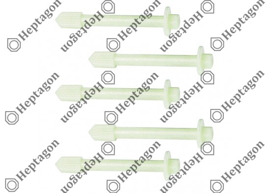 PLASTIC GEAR SHAFT SET / 9104 120 098