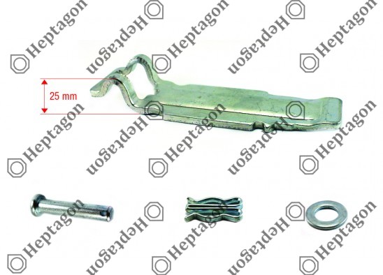 PAD RETAINER REPAIR KIT / 9104 120 125 / KNORR : K000133