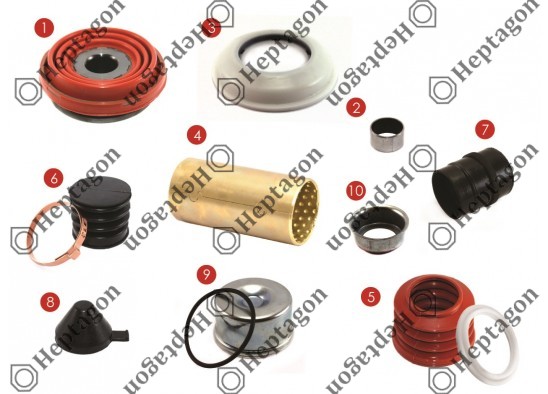 DUST RUBBER REPAIR KIT / 9104 120 182