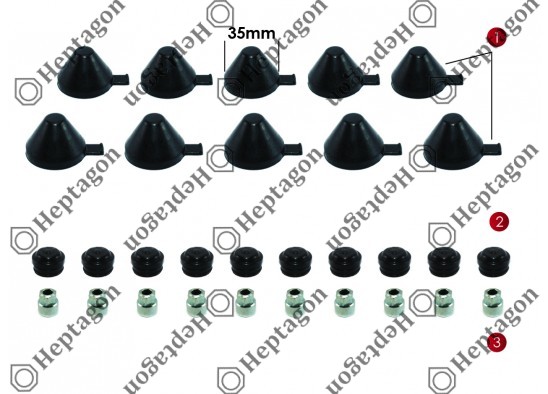 ADJUSTING MECHANISM ADAPTER SET / 9104 120 195