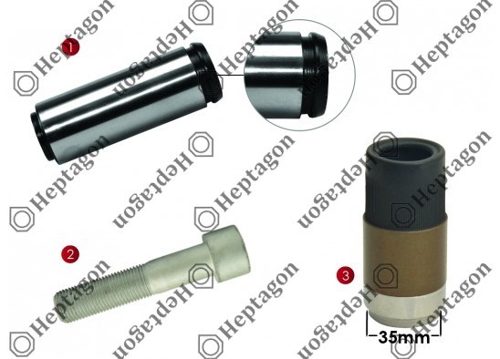 CALIPER PIN REPAIR KIT / 9104 120 211