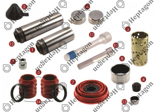 CALIPER PIN REPAIR KIT / 9104 120 240