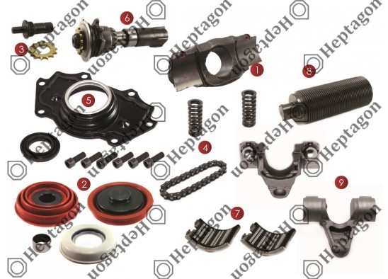 CALIPER MECHANISM SET / 9104 120 271