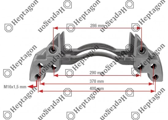 CALIPER CARRIER / 9104 120 280