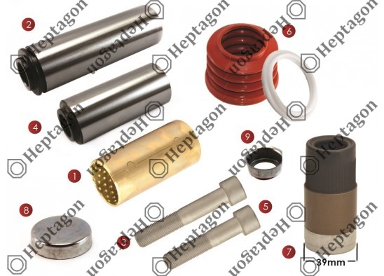 CALIPER PIN REPAIR KIT / 9104 120 308 / KNORR : K001274