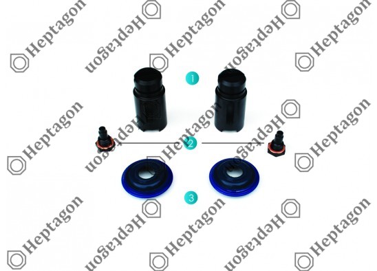 BRAKE REPAIR KIT LEFT / 9154 171 006 / , MERITOR  RBSK0249-1B