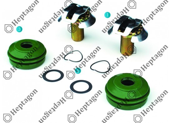 BRAKE REPAIR KIT / 9154 171 109 / DAF  1505885, , RENAULT RVI  5021170485