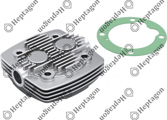 Complete Cylinder Head / 9304 680 011