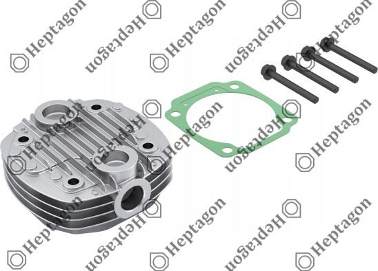 Complete Cylinder Head / 9304 680 013