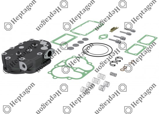 Complete Cylinder Head / 9304 680 022