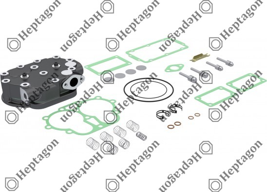 Complete Cylinder Head / 9304 680 023