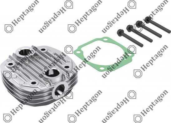 Complete Cylinder Head / 9304 680 047