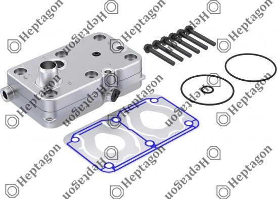 Complete Cylinder Head / 9304 680 053