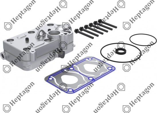 Complete Cylinder Head / 9304 680 056