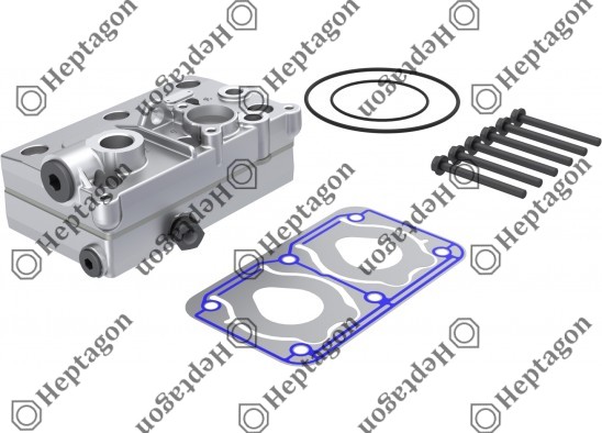 Complete Cylinder Head / 9304 680 062