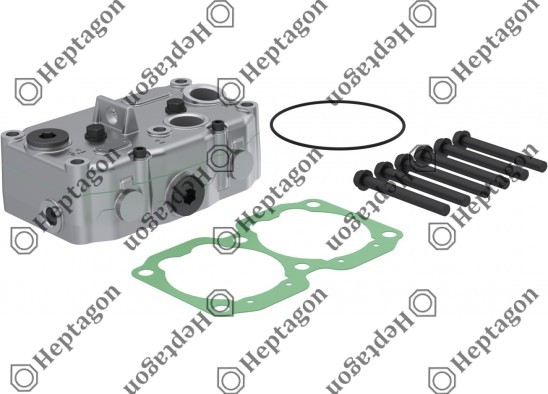 Complete Cylinder Head / 9304 680 069
