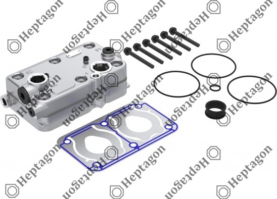 Complete Cylinder Head / 9304 680 070