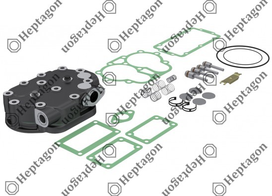 Complete Cylinder Head / 9304 680 073