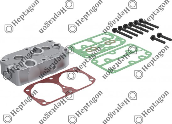 Complete Cylinder Head / 9304 680 083