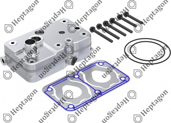 Complete Cylinder Head / 9304 680 096