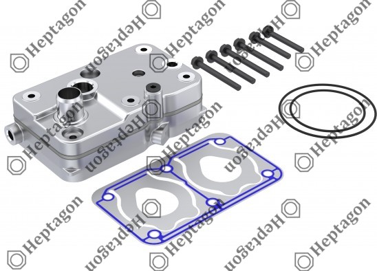 Complete Cylinder Head / 9304 680 109