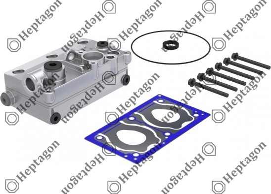 Complete Cylinder Head / 9304 680 117
