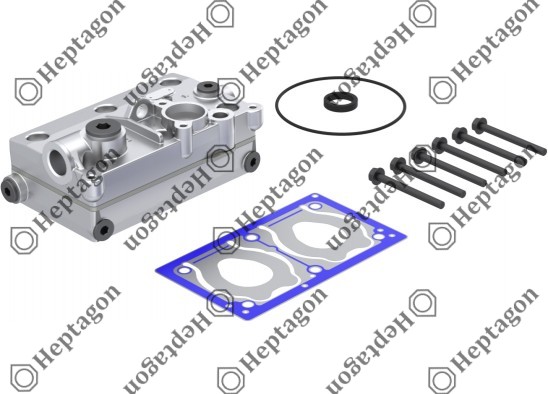 Complete Cylinder Head / 9304 680 118