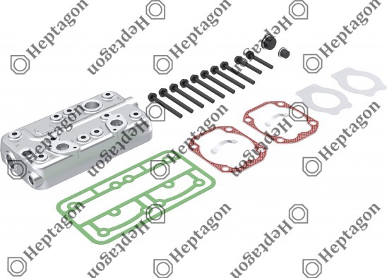 Complete Cylinder Head / 9304 680 126