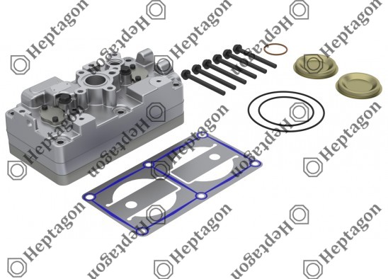 Complete Cylinder Head / 9304 680 156