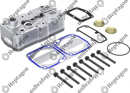 Complete Cylinder Head / 9304 680 163