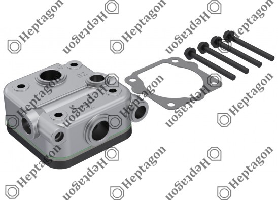 Complete Cylinder Head / 9304 680 176