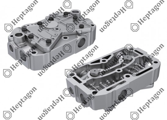 Complete Cylinder Head / 9304 680 208