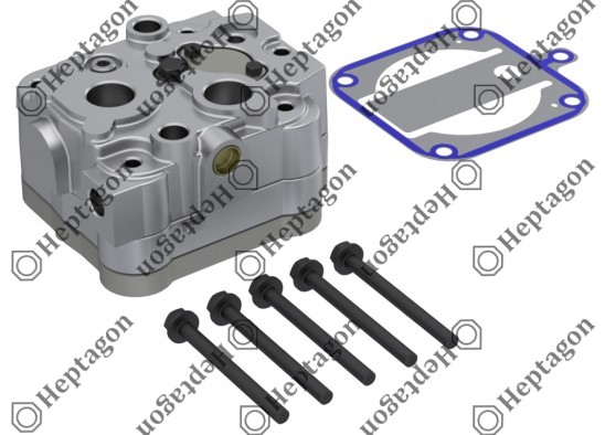 Complete Cylinder Head / 9304 680 217