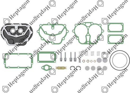 Valve Plate Kit / 9304 700 017